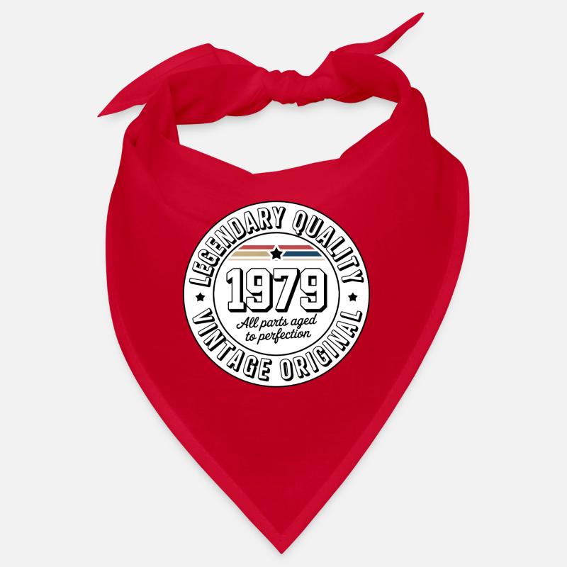 Millésime 1979 Label de qualité Bandana