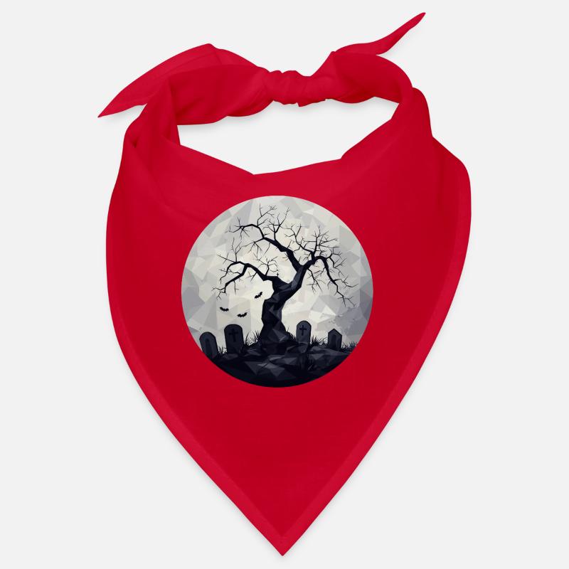 Dark Ghost Trees with Cemetery Bandana