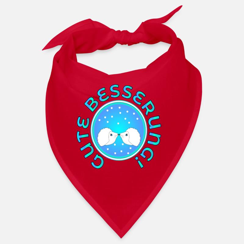 GET WELL SOON COUPLES HEDGEHOGS Bandana