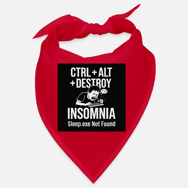Insomnia Meme T-shirt graphique Bandana