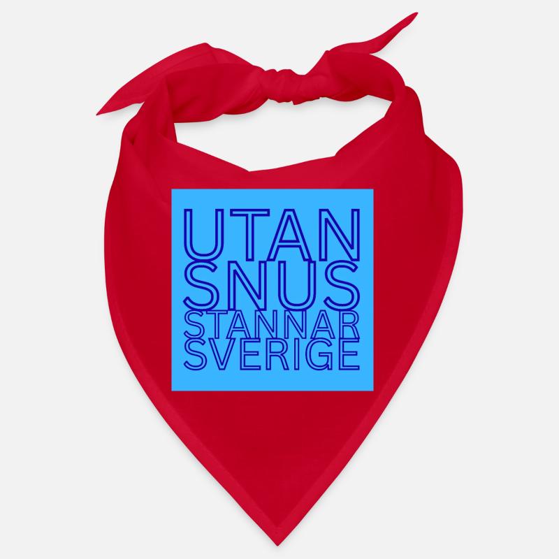 Ohne Snus wird Schweden aufhören Bandana