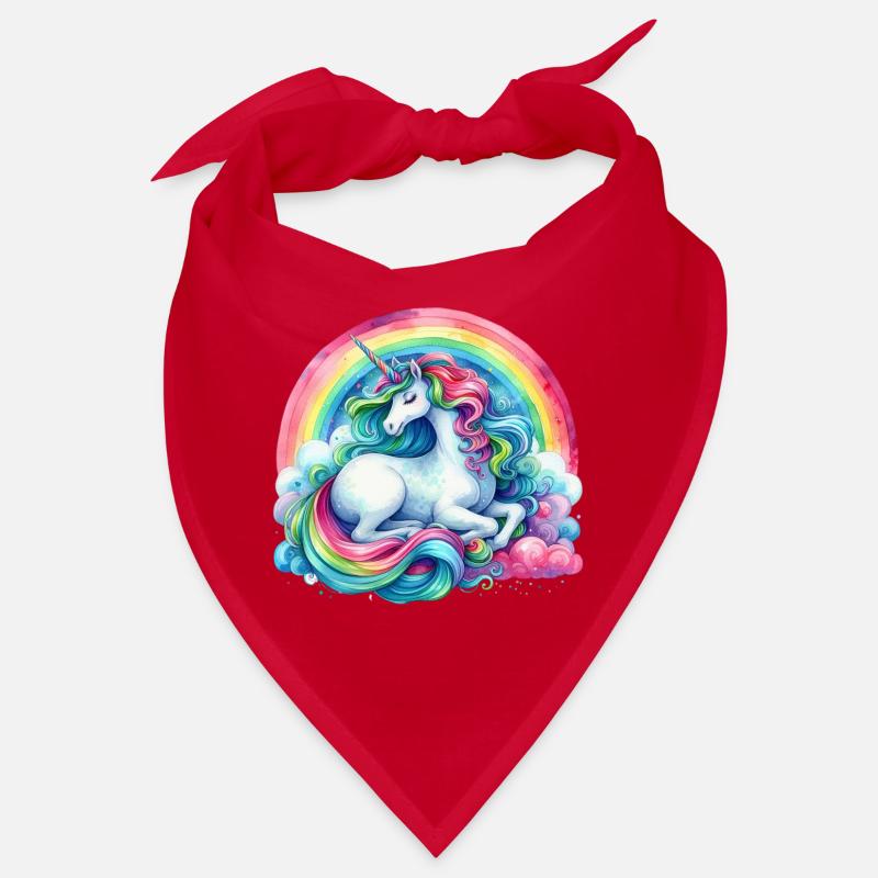 Licorne de rêve arc-en-ciel Bandana