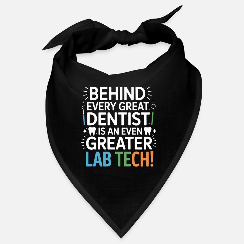 Greater Lab Tech Dental Design  Bandana