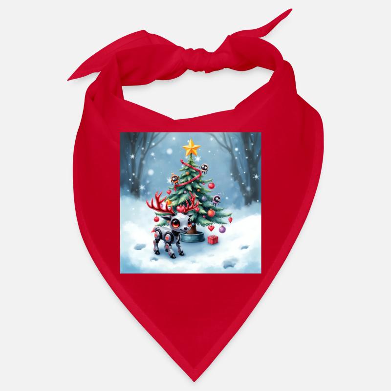Renne robot de Noël Bandana