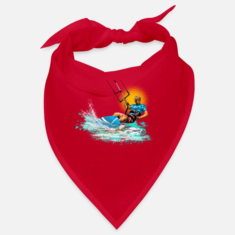Kitesurfing Neon Splash Bandana