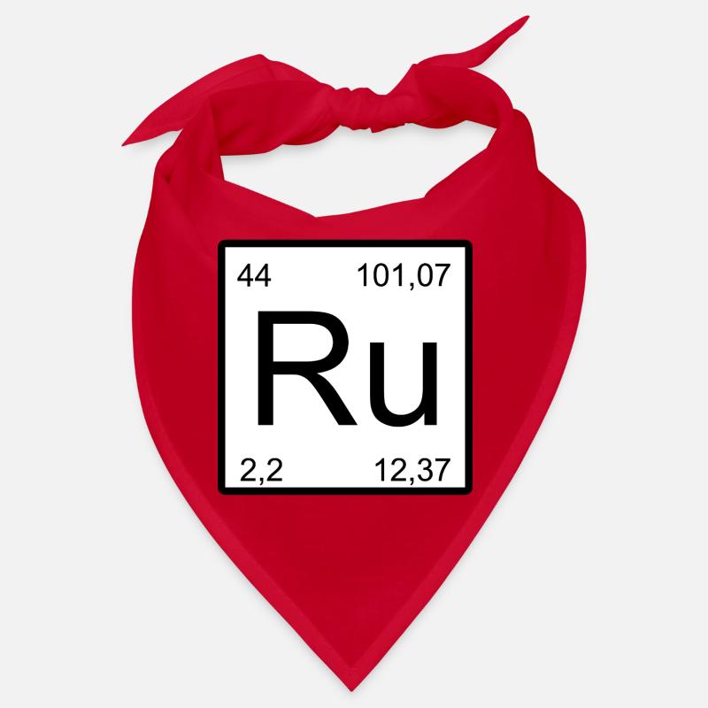 Ruthenium Element Minimalist Bandana