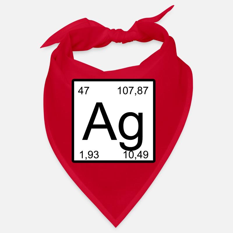 Symbole de période Ag Pression minimale Bandana