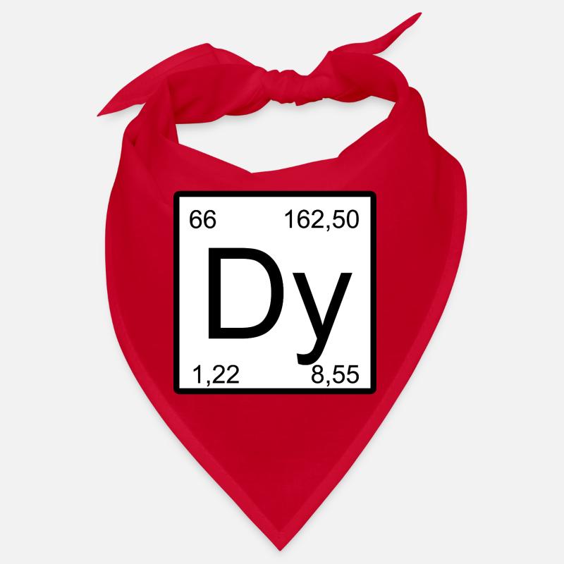 Conception de glyphes élémentaires Dy-Dysprosium Bandana
