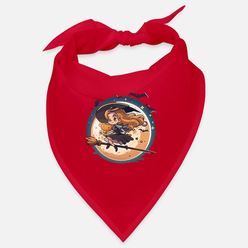 Sorcière du Clair de Lune sur le Balai Bandana