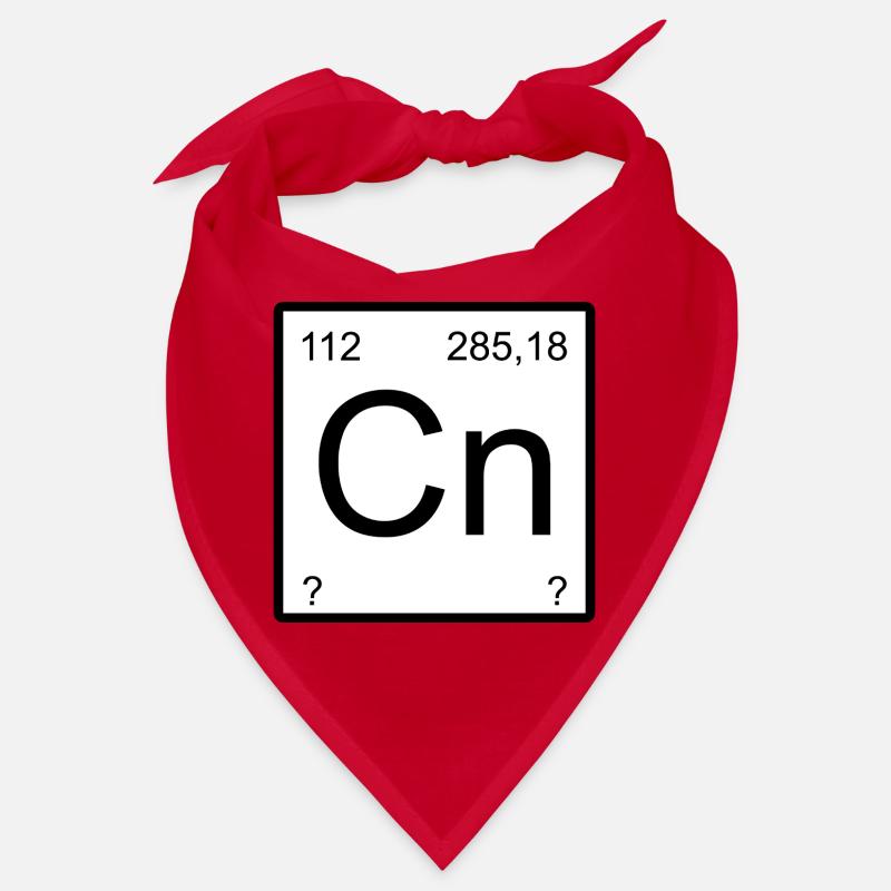 Copernicium Element Block Tee Bandana