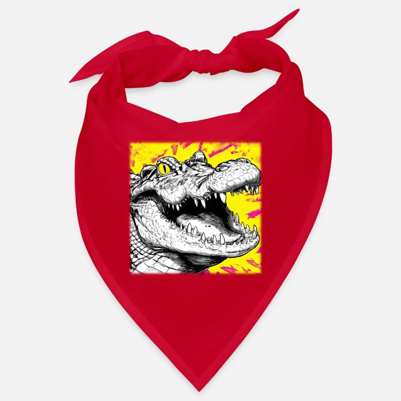 Crocodile Sketch – Urban Graffiti Style Design Bandana