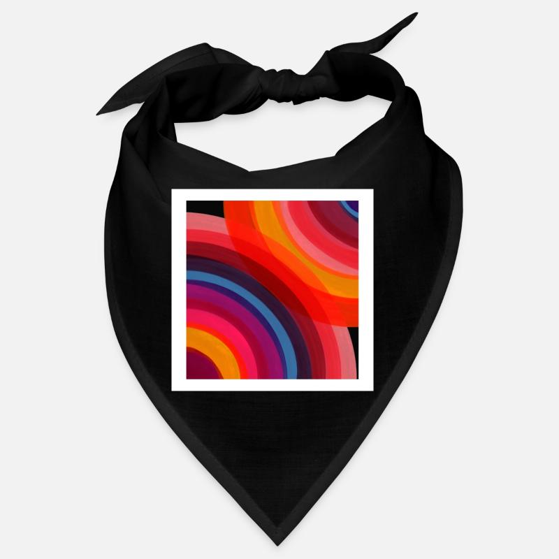 Abstrakter Regenbogen Bandana