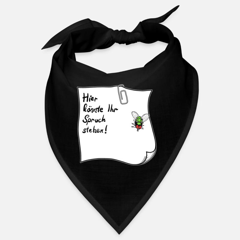 Notizzettel – Hier könnte Ihr Spruch stehen  Bandana