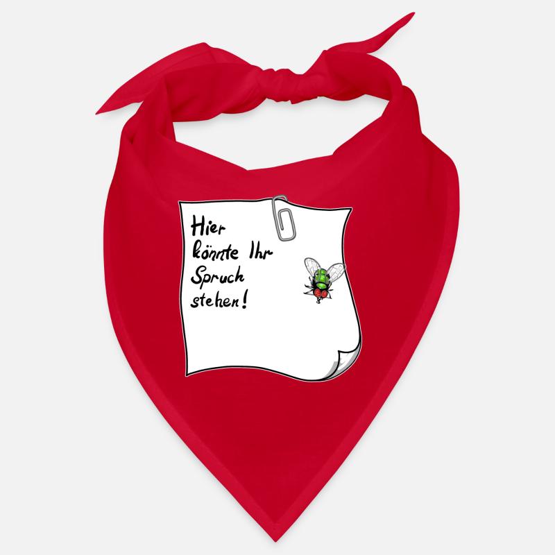 Notizzettel – Hier könnte Ihr Spruch stehen  Bandana