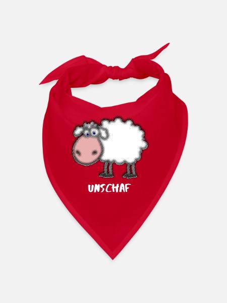 Unschaf - Bandana - Rot - Vorne