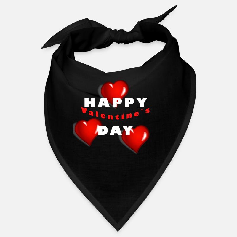 Valentinstag Herz Design Liebe Bandana