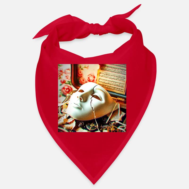 Décor rétro de Mask Break Bandana