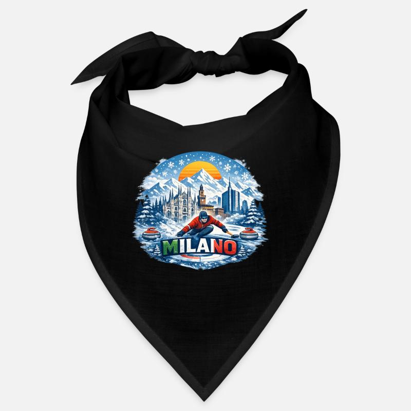 Mailänder Winterabenteuer im Schnee Bandana
