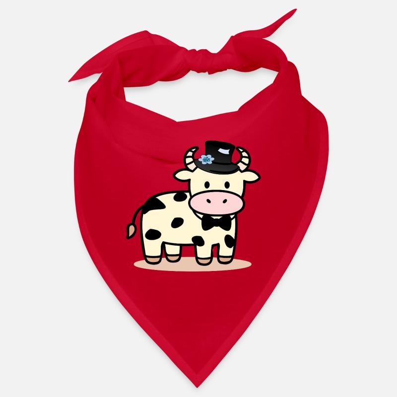 Bräutigam Hochzeit Rind Bandana