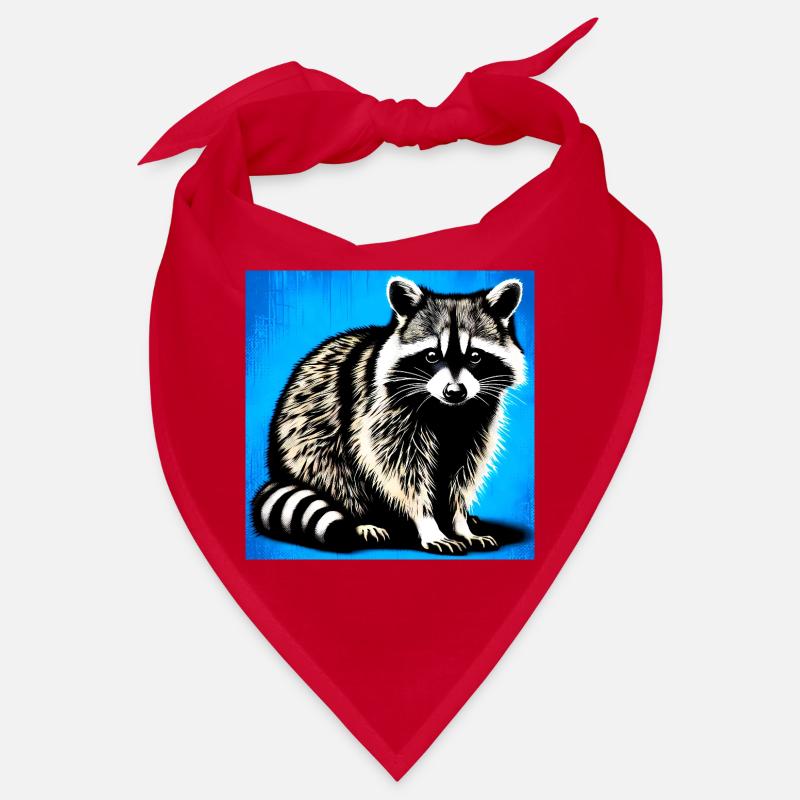 Raton laveur Bandana