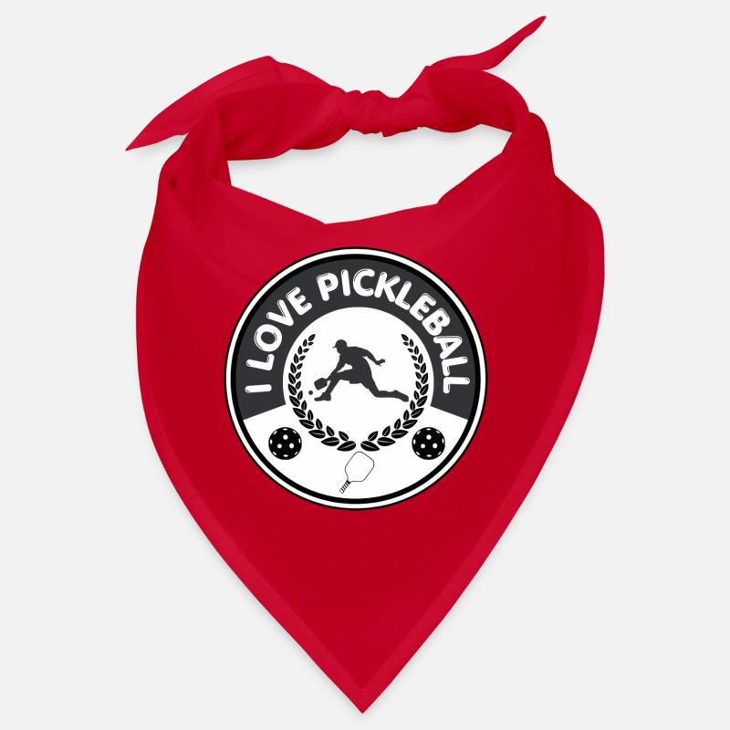 I LOVE PICKLEBALL Bandana