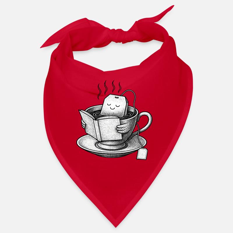 Cozy Tea Cup Reader  Bandana