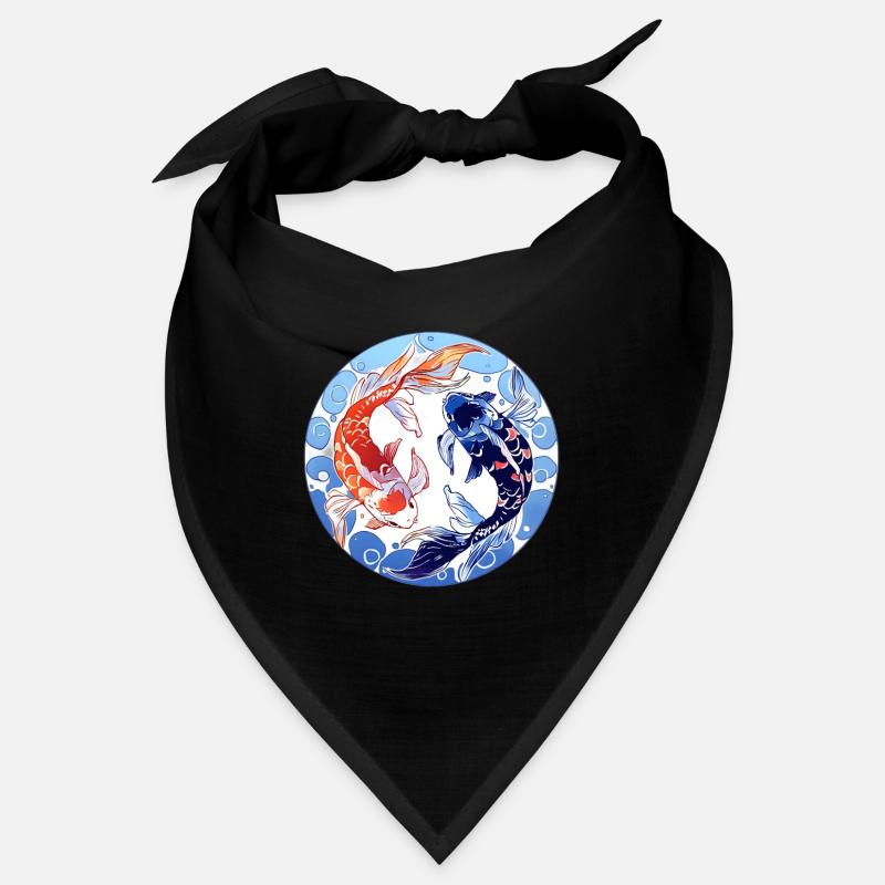 Koi YinYang Kreisdesign Bandana