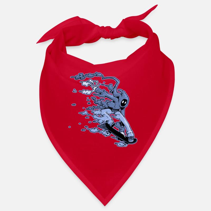 Cloud Skater in Melon Grab Bandana
