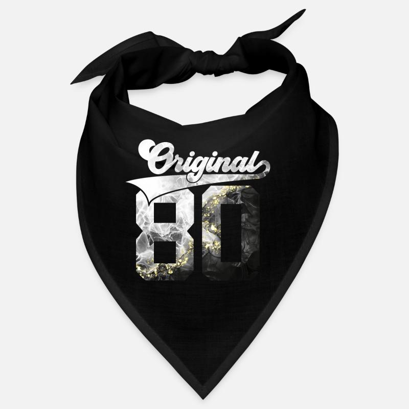 46TH BIRTHDAY 46 YEARS ORIGINAL 1980 Bandana