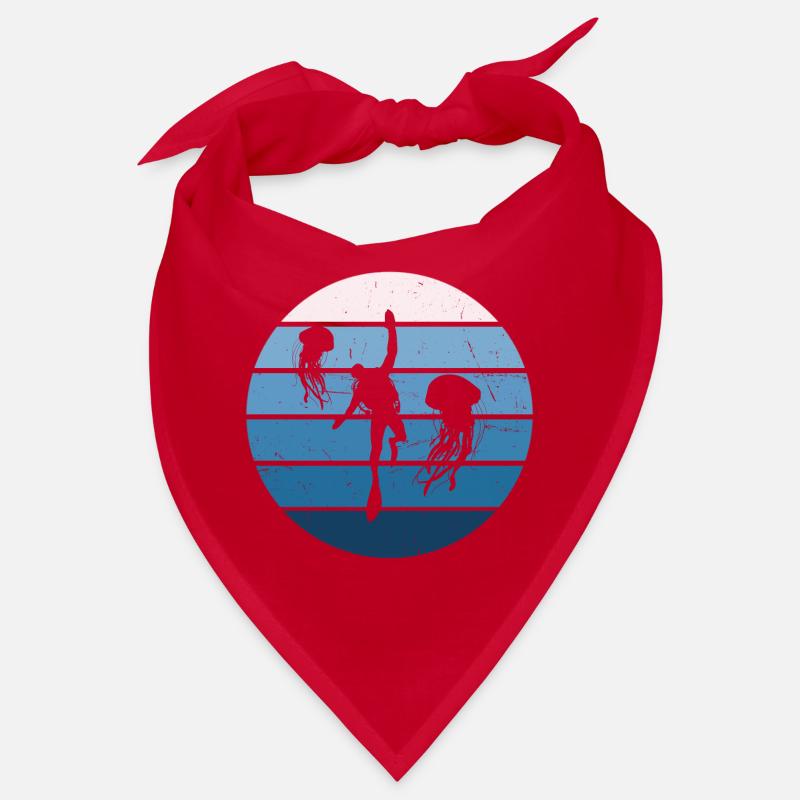 Plongée Pour Femmes Plongée Plongée Plongeuse Plongée Libre Bandana