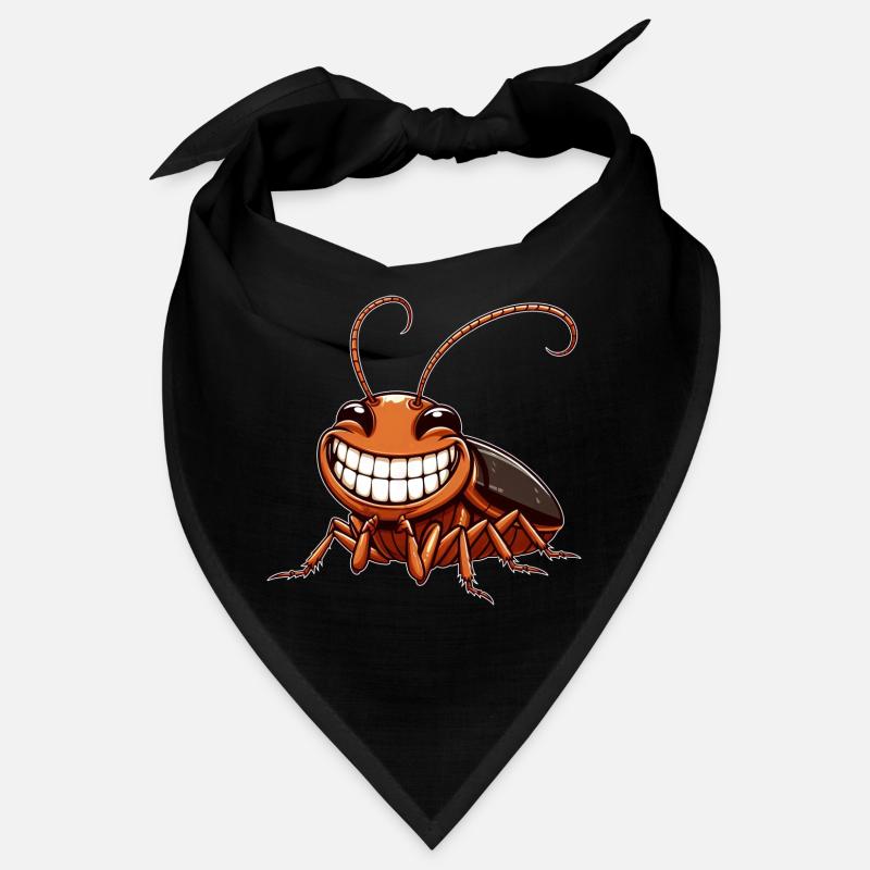 Cute Cockroach Cockroach Comic Cartoon Bandana