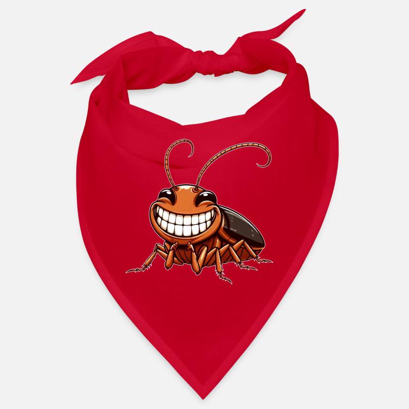 Mignon cafard cafard dessin animé bande dessinée Bandana