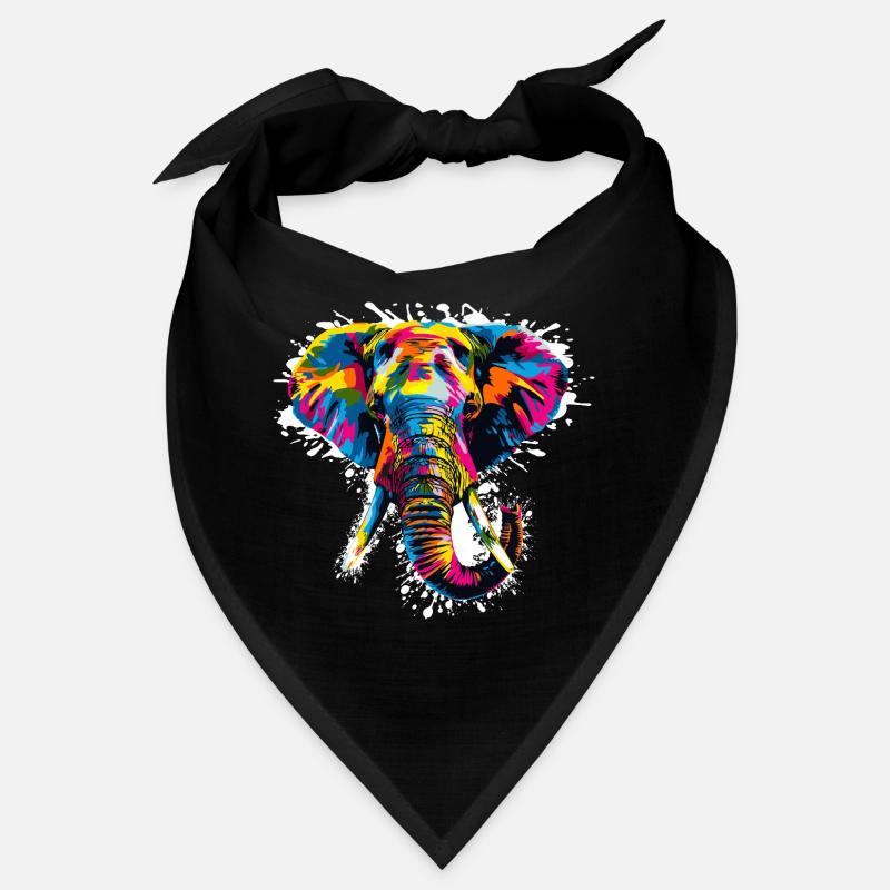 Elefant Art Design Bandana