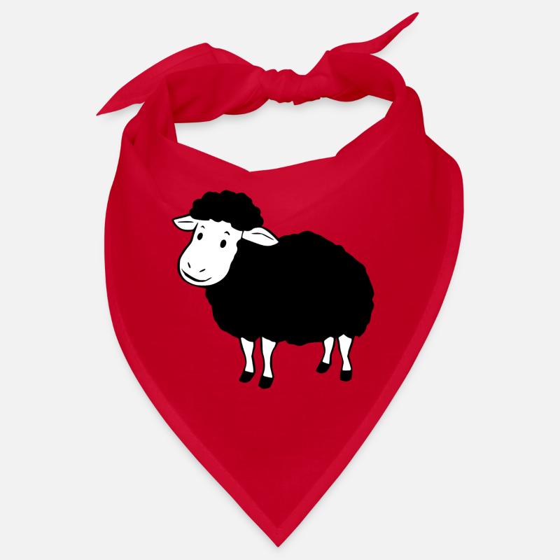 schwarzes Schaf Bandana