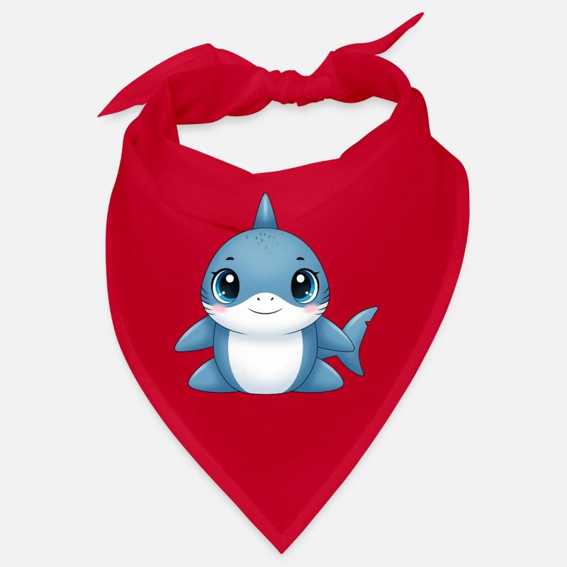 Blue Shark Cuddle Friend Bandana