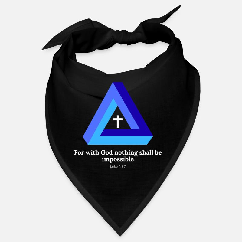 For with God, nothing shall be impossible. Hatch Bandana