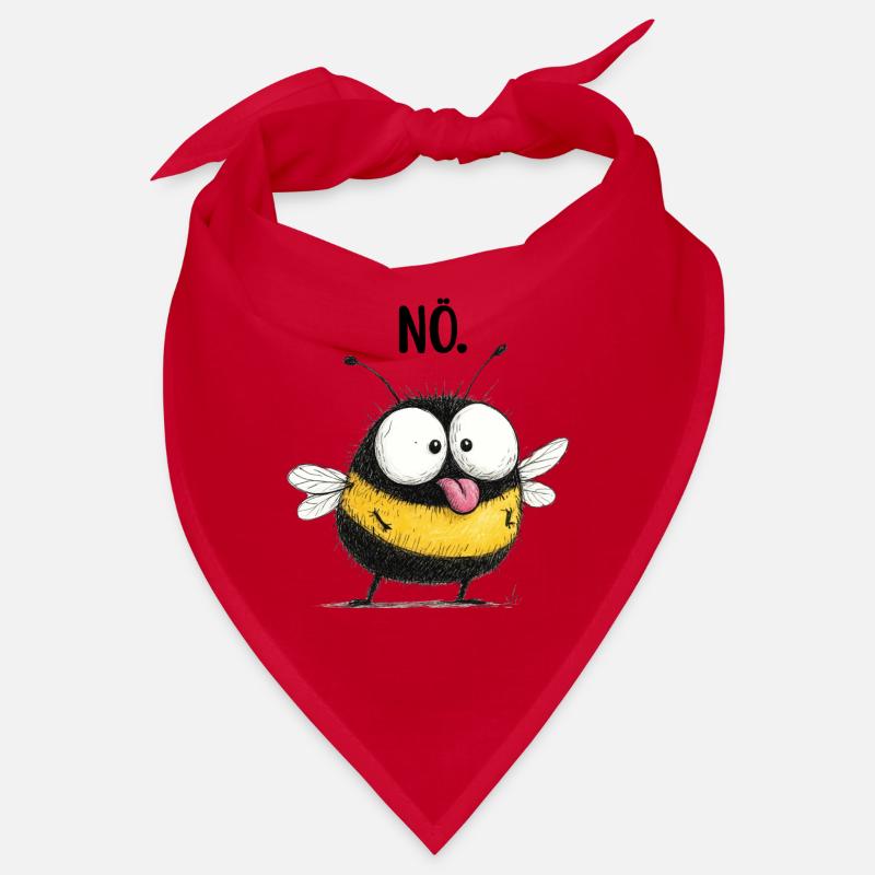Naughty Bee Nope Statement Shirt Mug Throw Pillow Bandana