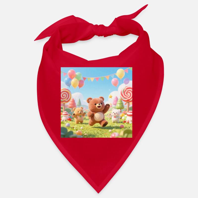 Jamboree des ours colorés Bandana