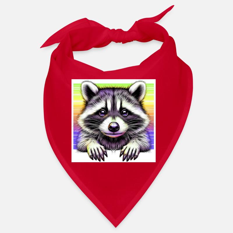 Waschbär Bandana