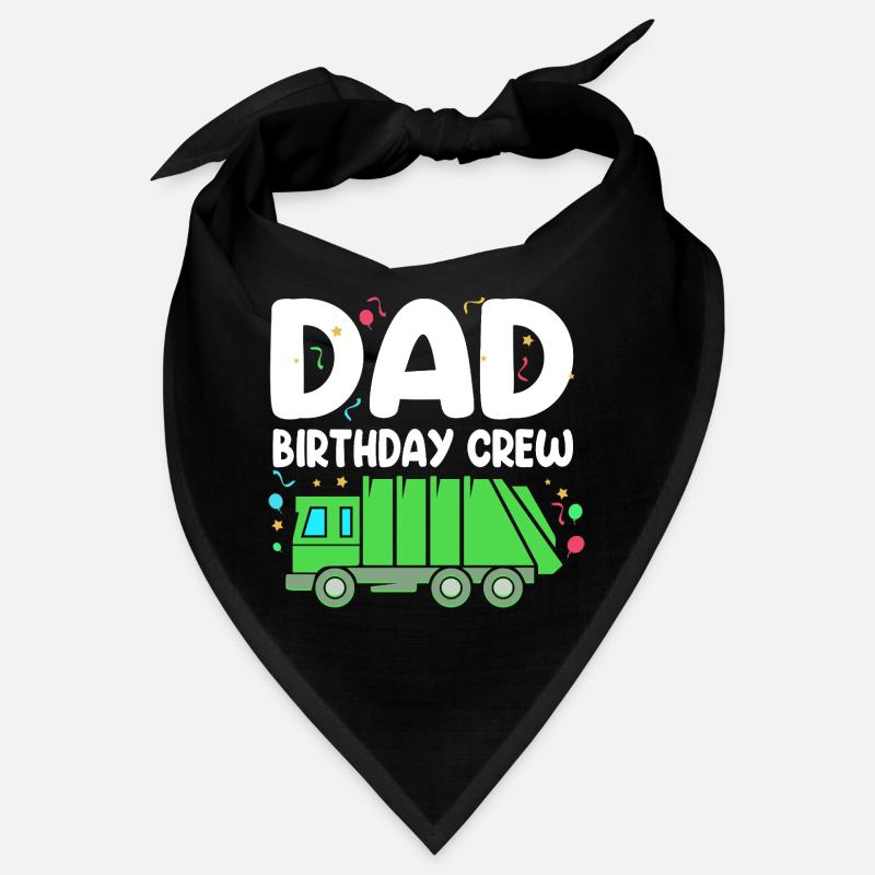 Mülleimer Müllwagen Müllauto Müllmann Bandana