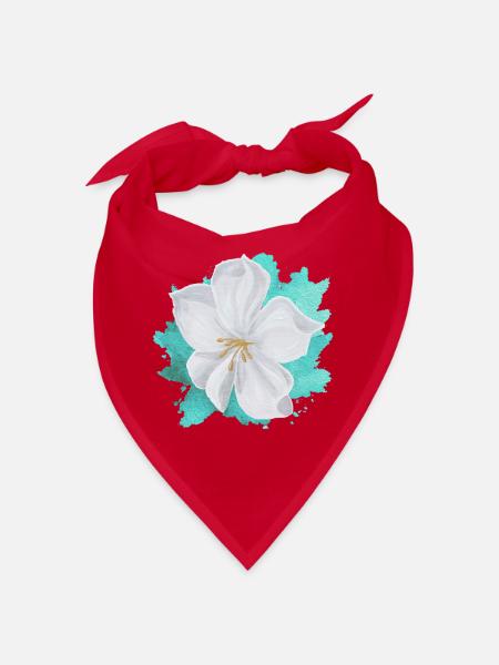 Magische Mandelblüte - Sonja von Staden - Bandana - Rot - Vorne
