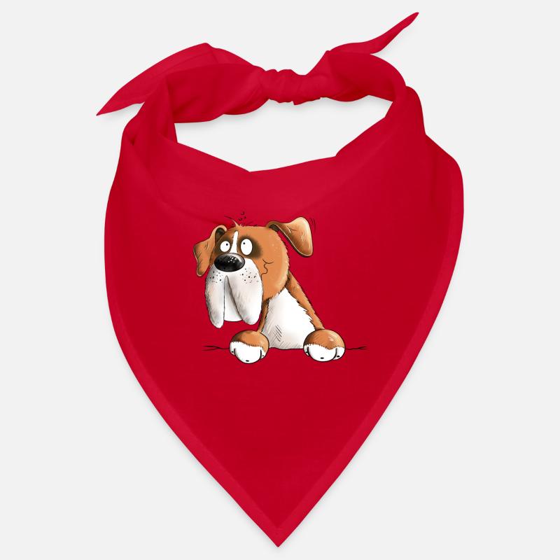 Happy German boxer dog Bandana