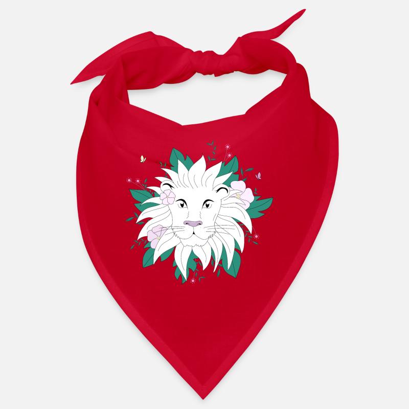Botanical Lion Bandana
