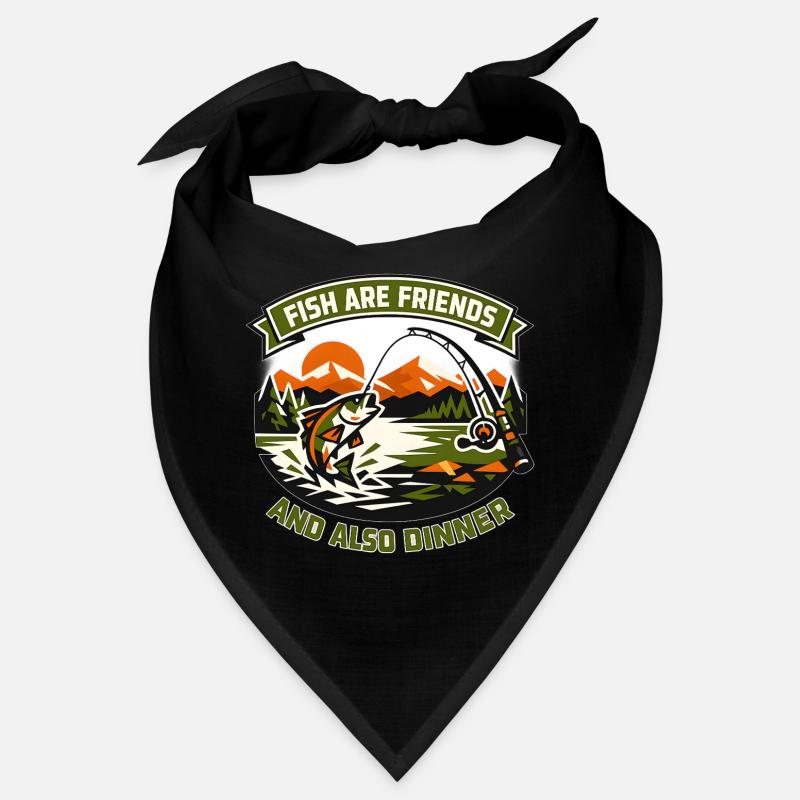 Fischfreunde Und Abendessen Bandana