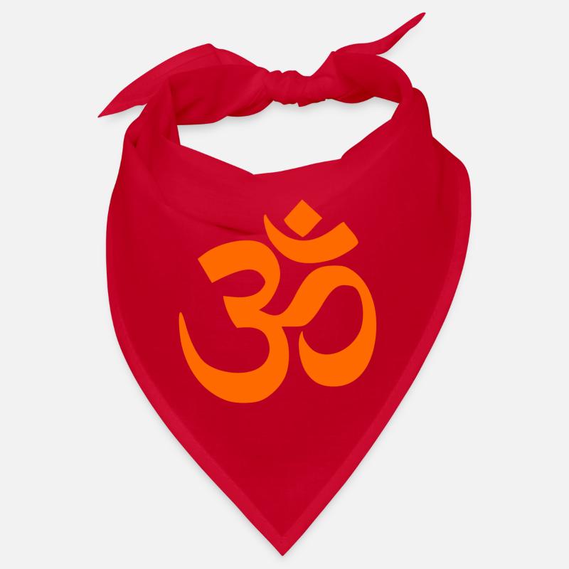 om orange Bandana
