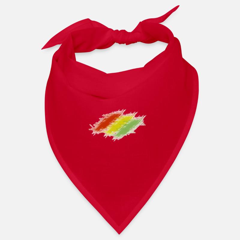Rasta Scratches Bandana