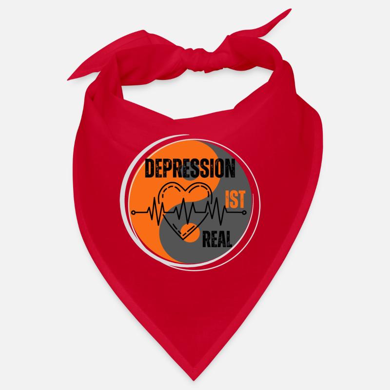 Depression ist Real Bandana