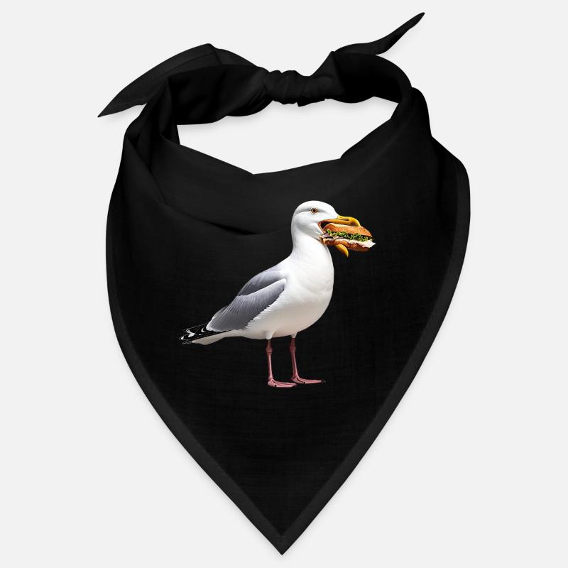 Herrgull-with-Fish Rolls Bandana