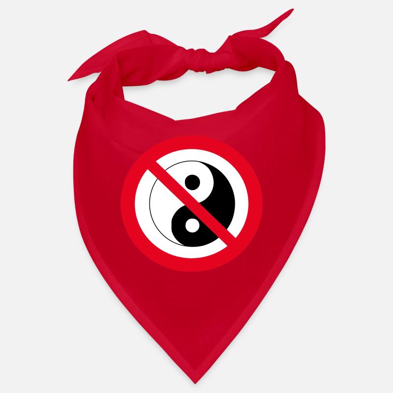 Interdit Yin Yang: symbole antiéquilibre Bandana