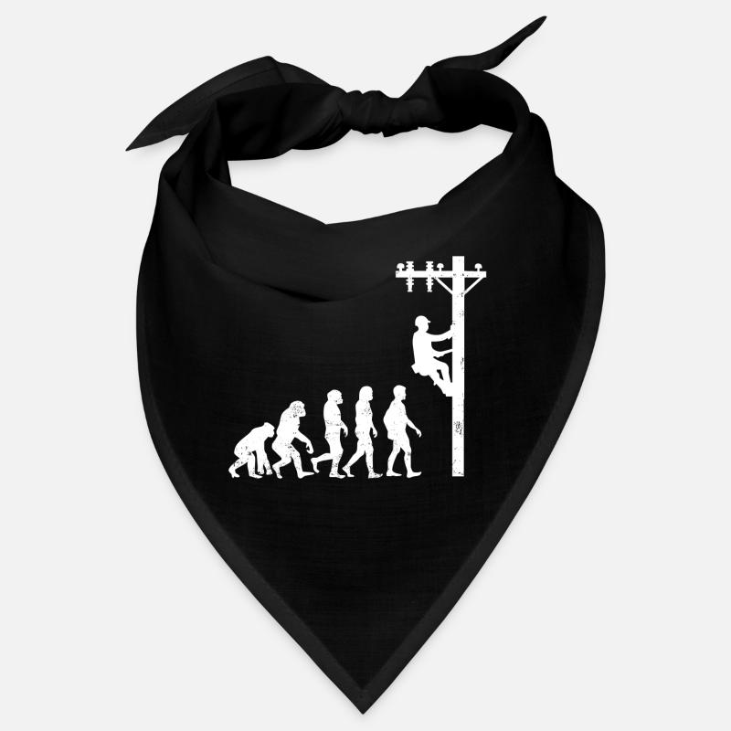 Electrician evolution track worker high voltage Bandana